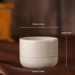 Middle East Stoneware Concentrated Coffee Cup Colorful