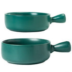 Home Creative Handle Baking Breakfast Plate