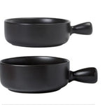 Home Creative Handle Baking Breakfast Plate