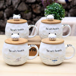 Smallcartoon ceramic cup Japanesestudent mug