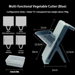 3-in-1 Vegetable Slicer | Safe Kitchen Food Chopper