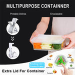 3-in-1 Vegetable Slicer | Safe Kitchen Food Chopper