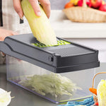 16-in-1 Vegetable Chopper | Salad & Fruit Slicer Peeler