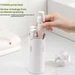 4-in-1 Travel Dispenser | Leak Proof Portable Bottles Set