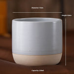 Middle East Stoneware Concentrated Coffee Cup Colorful
