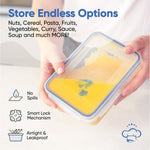 Microwave Freezer Safe Storage Boxes