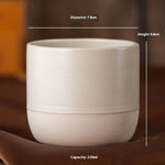 Middle East Stoneware Concentrated Coffee Cup Colorful