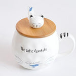 Smallcartoon ceramic cup Japanesestudent mug