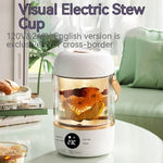 Smart Electric Stew Cooker | Portable Personal Stew Pot (110V-220V