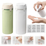4-in-1 Travel Dispenser | Leak Proof Portable Bottles Set