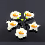 Stainless Steel Omelette Mold | DIY Egg Ring Set for Cooking