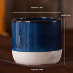 Middle East Stoneware Concentrated Coffee Cup Colorful