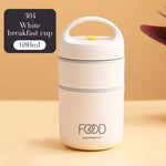 Home Fashion Portable Breakfast Box Compact