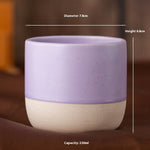 Middle East Stoneware Concentrated Coffee Cup Colorful