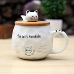 Smallcartoon ceramic cup Japanesestudent mug