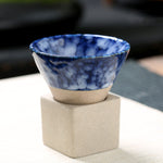 Retro Tea Cup Japanese Coarse Pottery