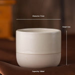 Middle East Stoneware Concentrated Coffee Cup Colorful