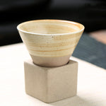 Retro Tea Cup Japanese Coarse Pottery