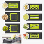 16-in-1 Vegetable Chopper | Salad & Fruit Slicer Peeler