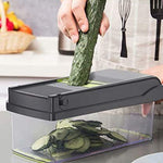 16-in-1 Vegetable Chopper | Salad & Fruit Slicer Peeler